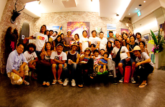 『NAKIPHOTO2011 “虹色の波乗り旅  発売記念アートショー at TOKYO CULTUART by BEAMS』  のレセプションパーティが終了しました！ありがとうございました！！＿（画像８８枚、１８７３文字の特大号です）