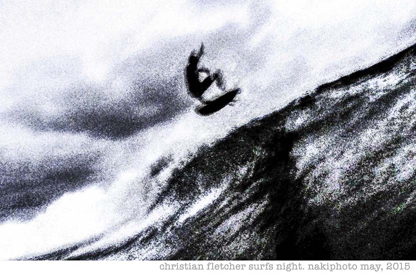 Night Surfing with Christian Fletcher＿アクションカメラの写真術＿（２３４４文字）