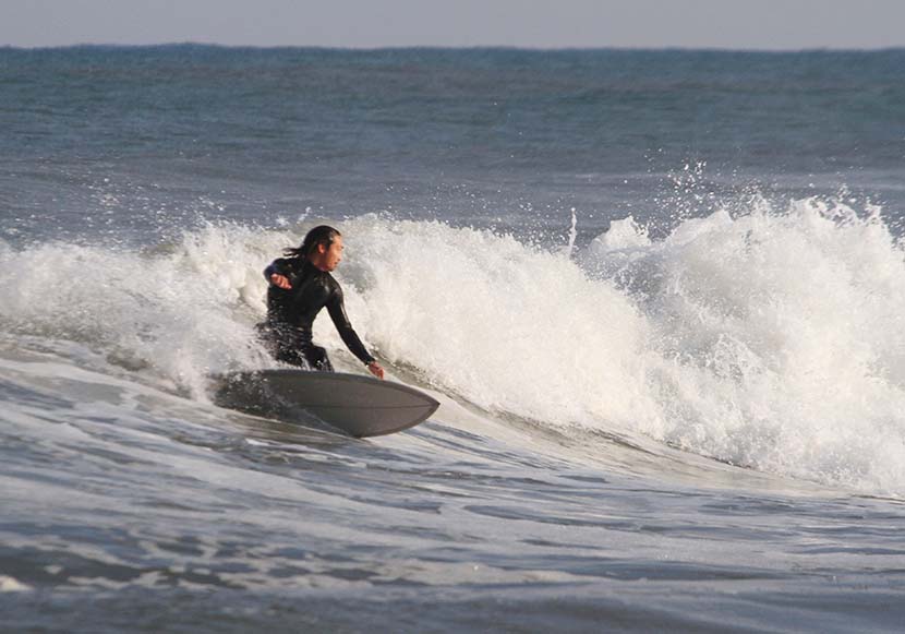 【テクニック編】ラウンドハウス・カットバック印の結び方＿We live for surf!!＿（２３４９文字）