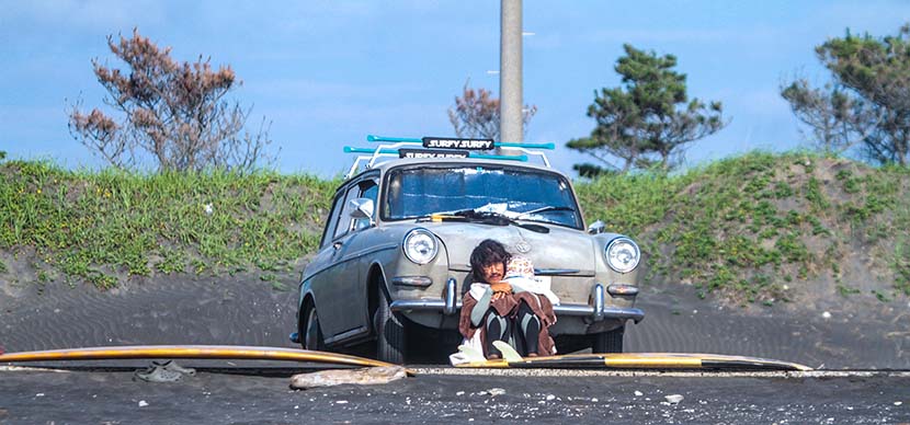 【海の日三連休前の特大号】真夏の（ウナクネ）サーフセッションwithトロちゃんファミリー＆リク、コウヘイ、マーちゃん＿（３１６８文字）