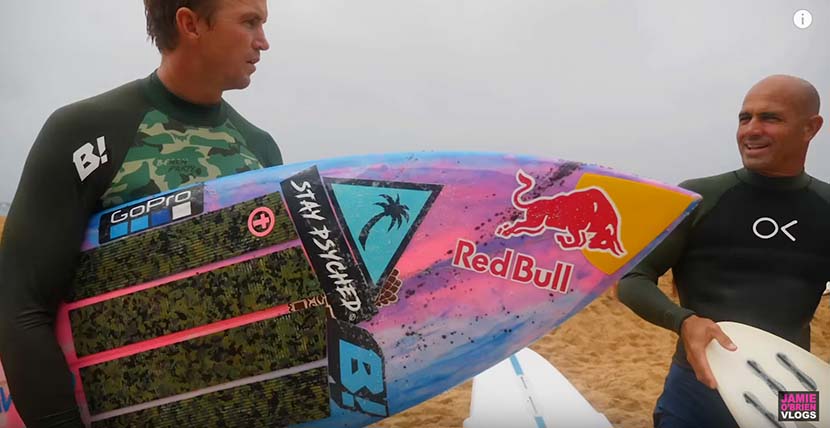 【サーフィン研究所＆ドラグラ・プロダクションズ】接着とは？＿JOB / KELLY SLATER & JOHN JOHN FLORENCE＿ボードプロポーションやスタンスに位置によってフィン位置を決めると最大限の操作性と性能が求められるとわかった編＿（１９０８文字）