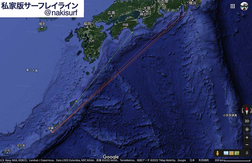 【サーフィン研究所】サーフ・レイライン論（波質は緯度に関係している）＿パイプラインの体術＿（１３６８字）