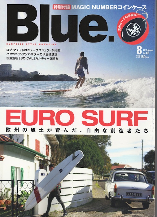 Blue.42号が入荷！ヨーロッパのサーフィン文化を特集です！ | NAKISURFスタッフブログ | ナキサーフボードカリフォルニア
