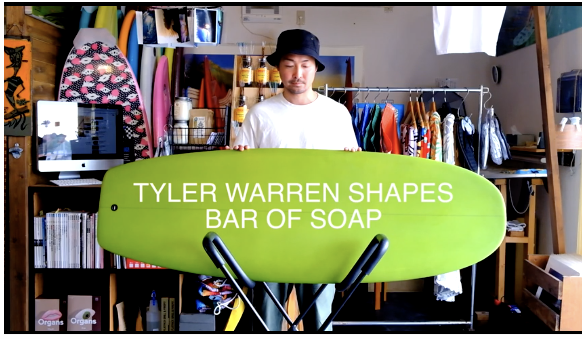 TYLER WARREN SHAPES / BAR OF SOAPモデル解説動画公開しました