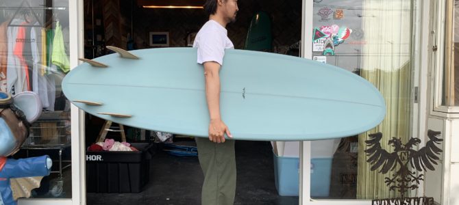 カリフォルニアよりカスタムボードが到着しました! カリフォルニアよりカスタムボードが到着しました!