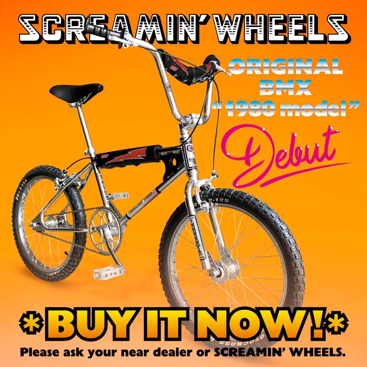 ☆台数限定先行予約☆】Screamin' Wheels Old Style BMX | NAKISURF