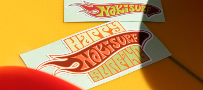 NAKISURF2020オリジナルステッカー販売開始★ NAKISURF2020オリジナルステッカー販売開始★