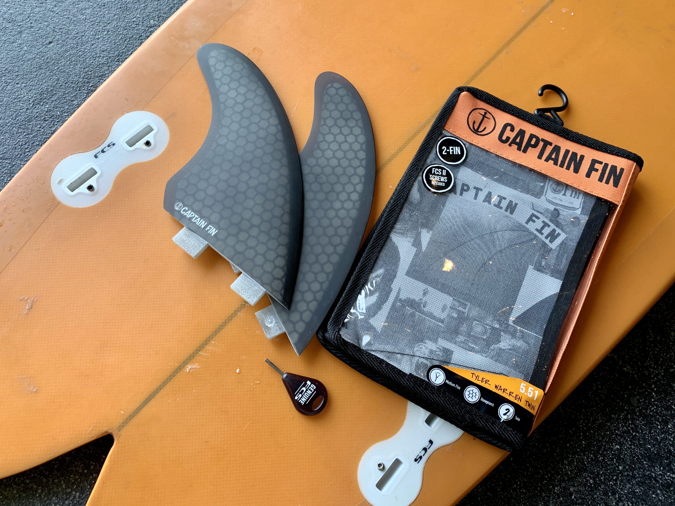 CAPTAIN FIN キャプテンフィンタイラーウォーレンハニカムツイン5.51
