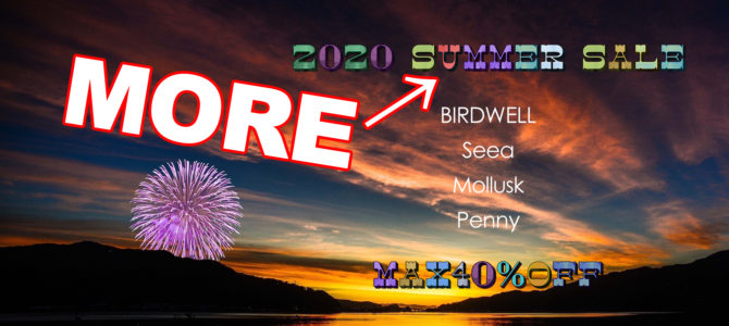 8月23日(日)【”2020SUMMER” MORE SALE開始★】 8月23日(日)【”2020SUMMER” MORE SALE開始★】