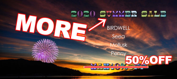 《2020 SUMMER SALE》明日、9/23(水)12時まで!スペシャルプライス商品追加しました! 《2020 SUMMER SALE》明日、9/23(水)12時まで!スペシャルプライス商品追加しました!