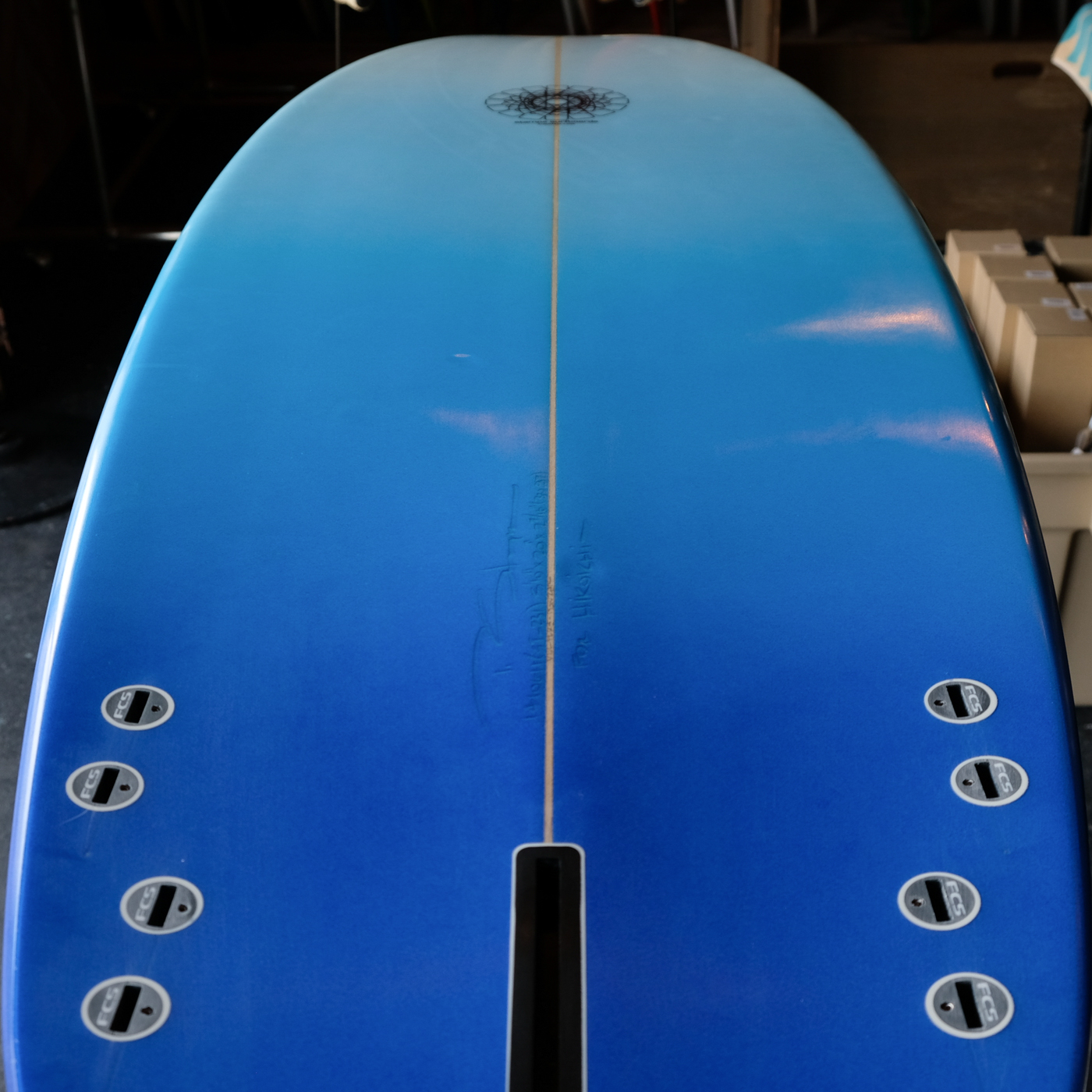 STAMPS SURFBOARD / 5FIN BONZER 5'10