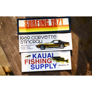 【Kauai Fishing Supply ステッカー】 ※メール便対応 - 画像 (2)