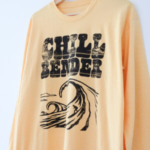 【CHILL BENDER - L/S TEE】  ※メール便対応 - 画像 (3)