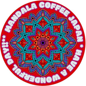 MANDALA COFFEE JAPAN《HAVE A WONDERFUL DAY!!》ステッカー ※送料無料