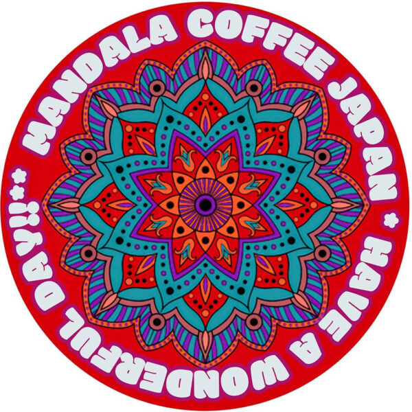 MANDALA COFFEE JAPAN《HAVE A WONDERFUL DAY!!》ステッカー ※送料無料