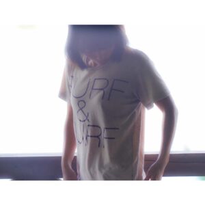 NAKISURFオリジナル『SURF and SURF』手染めデッドストックTee ※メール便対応（1枚まで） - 画像 (2)