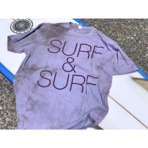 NAKISURFオリジナル『SURF and SURF』手染めデッドストックTee ※メール便対応（1枚まで） - 画像 (3)