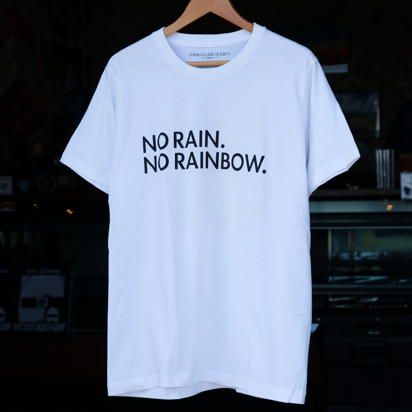 URBAN ISLAND SOCIETY（アーバンアイランドソサエティ）NRNR-Tee※メール便対応（1枚まで） – NAKISURF  ナキサーフボードカリフォルニア
