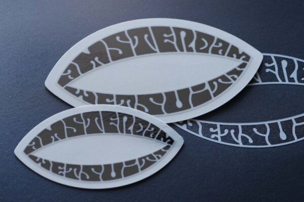 ＜AMSTERDAM WETSUITS＞ ステッカー  シードロゴ