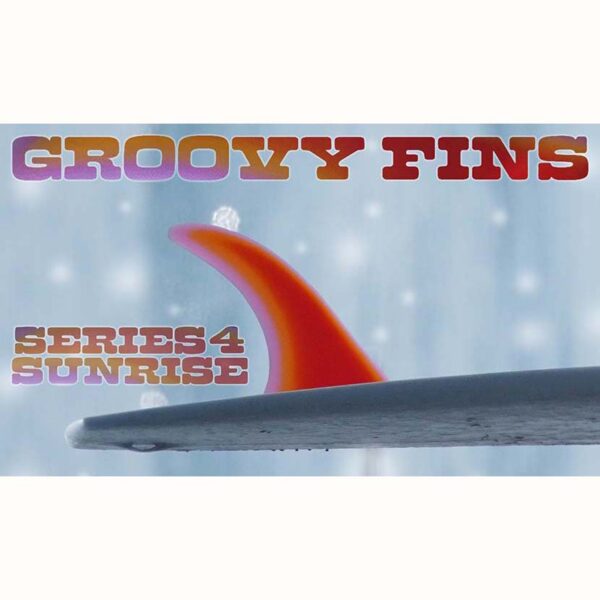 GROOVY FINS４（グルービー・フィン）『サンライズ』 シングルフィン ※メール便対応