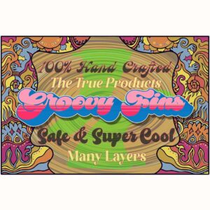 GROOVY FINS ３（グルービー・フィン）『コークボトル５０’s』シングルフィン ※メール便対応 - 画像 (3)