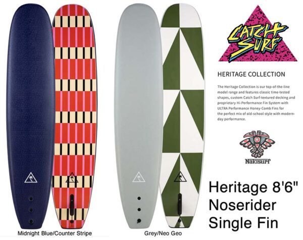 2024 CATCH SURF HERITAGE 8'6" シングルフィン / NOSERIDER