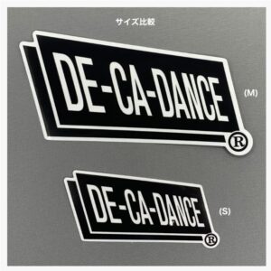 DE-CA-DANCE sticker
