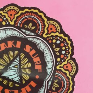 【NAKISURF×TYLER WARREN】 "NAKISURF LIFESTYLE"ステッカー ※送料無料