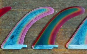 Groovy Fins Series７『Blue Red Ashbury (Vintage-2)』 グルービー・フィン７/シングルフィン ※メール便対応 - 画像 (3)