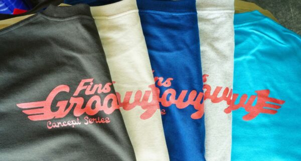 【Groovy Fins Wing Logo】T-shirts Cotton 100% ※送料無料