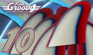 GROOVY FINS 10『Freedom』 グルービー・フィン 10 / TheOne TWIN, TWINZER TAB-00, TWINZER SET/KEEL (FCS) ※メール便対応 - 画像 (6)