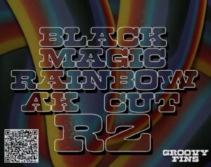 再入荷！『Black Magic Rainbow』Groovy Fins Series 11  /シングルフィン ※メール便対応 - 画像 (6)