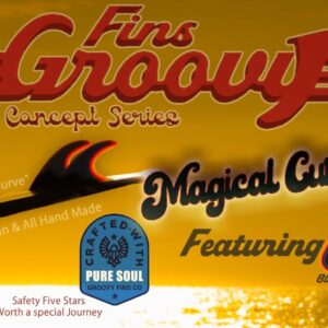 『Black Magic Rainbow』Magical Curve Twin/ Groovy Fins Series 11  ※送料無料