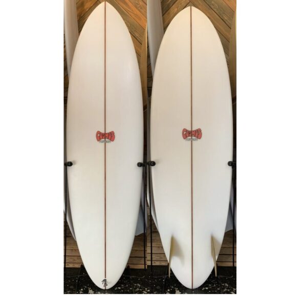 【デモボード】COSMOS SURFBOARDS  Twin Pin  6'0"×20 1/2"×2 1/2"