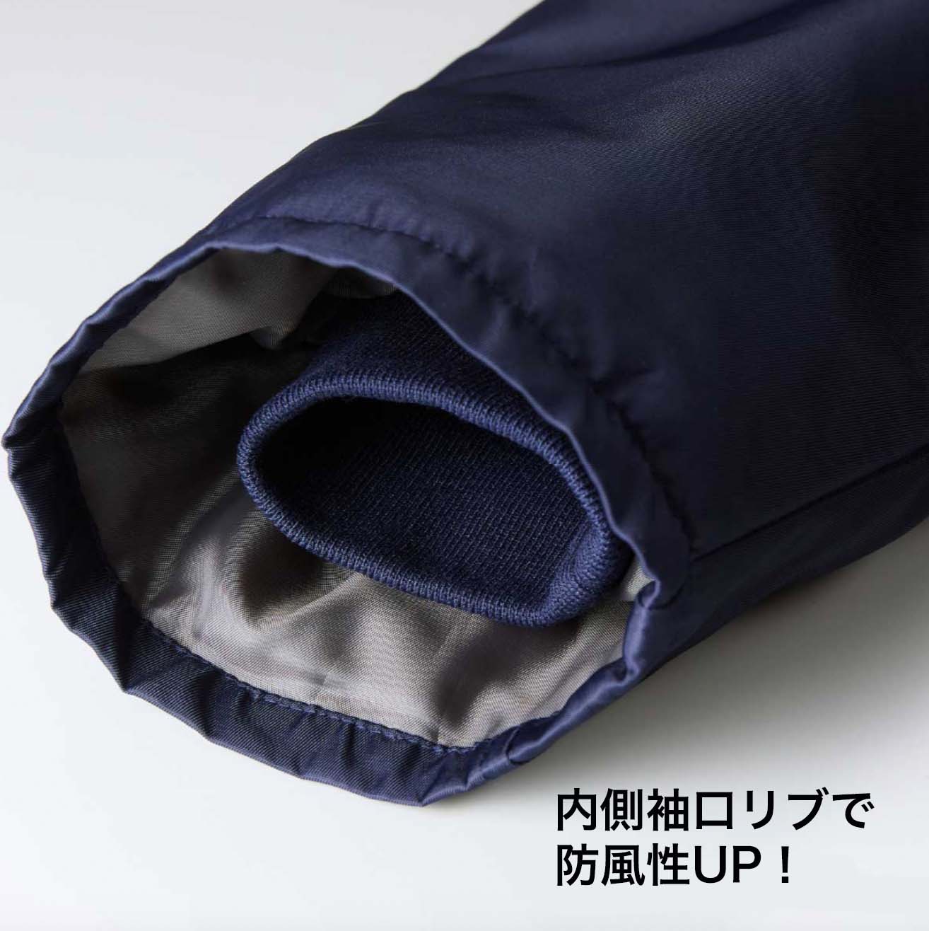 【Surf or Die Mexican Skull】コーチジャケット(中ボア付き)シルクスクリーン&刺繍 - 画像 (8)